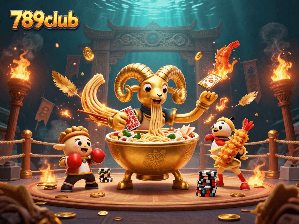 Engage in thrilling games at 789club with vibrant characters and rich gambling excitement.