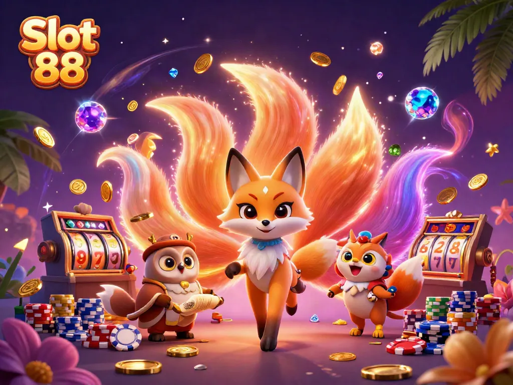 Engage with Slot 88—where colorful spirits and coins bring thrilling jackpot fun to life!