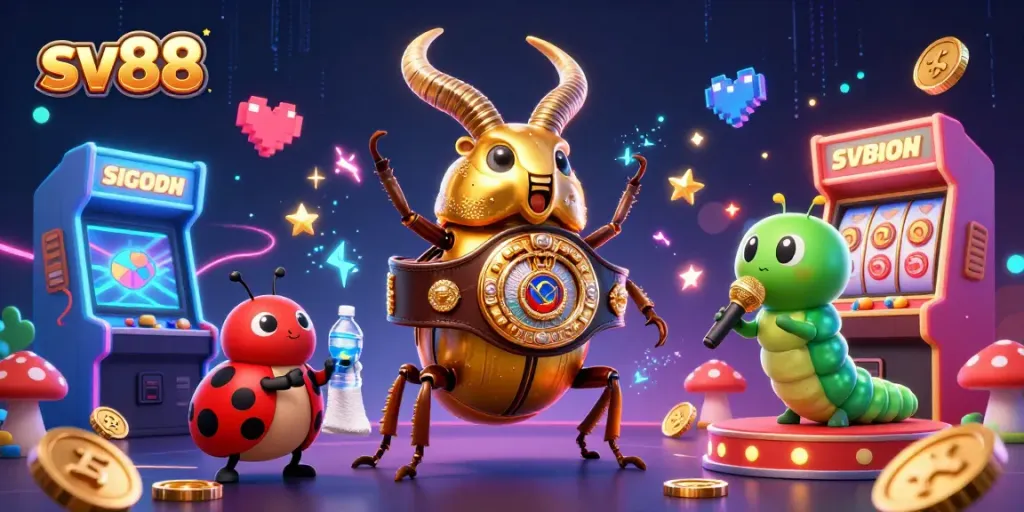 Engage in thrilling gameplay at sv88 with vibrant casino elements and dynamic characters.