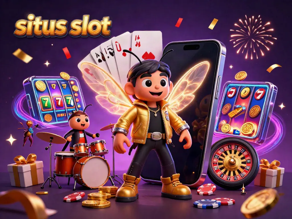 Experience thrilling situs slot action with vibrant characters and dynamic gameplay elements.