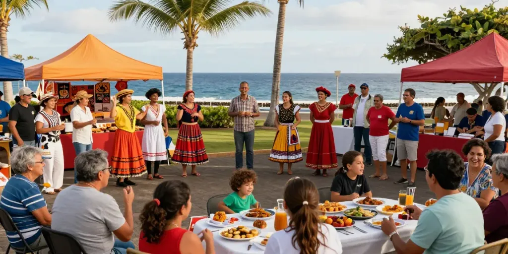 Canarian news event showcasing community activities and cultural celebrations in the Canary Islands.