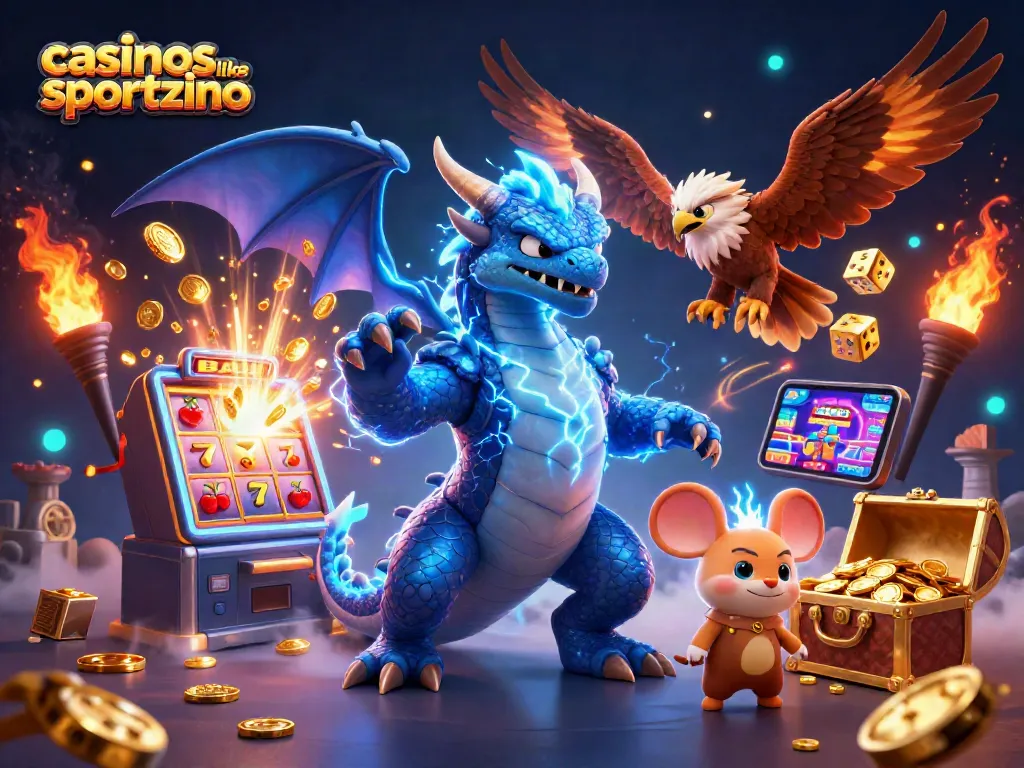 Play exciting games at casinos like sportzino with thrilling jackpots and vibrant casino elements.