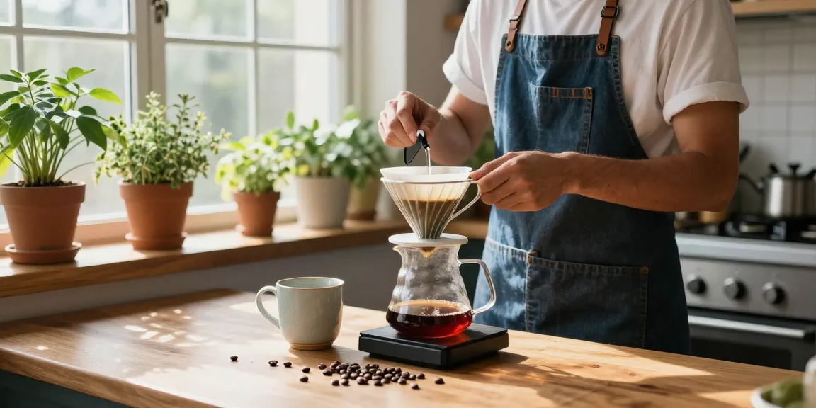 Ebb reusable filters in action for sustainable pour-over coffee at www.ebbfilter.com