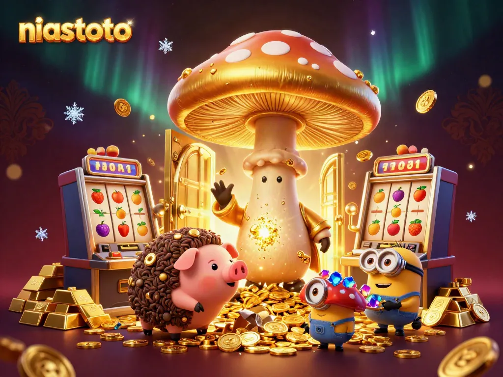 Experience niastoto's thrilling slot demo action with golden wizard magic and treasure filled scenes.